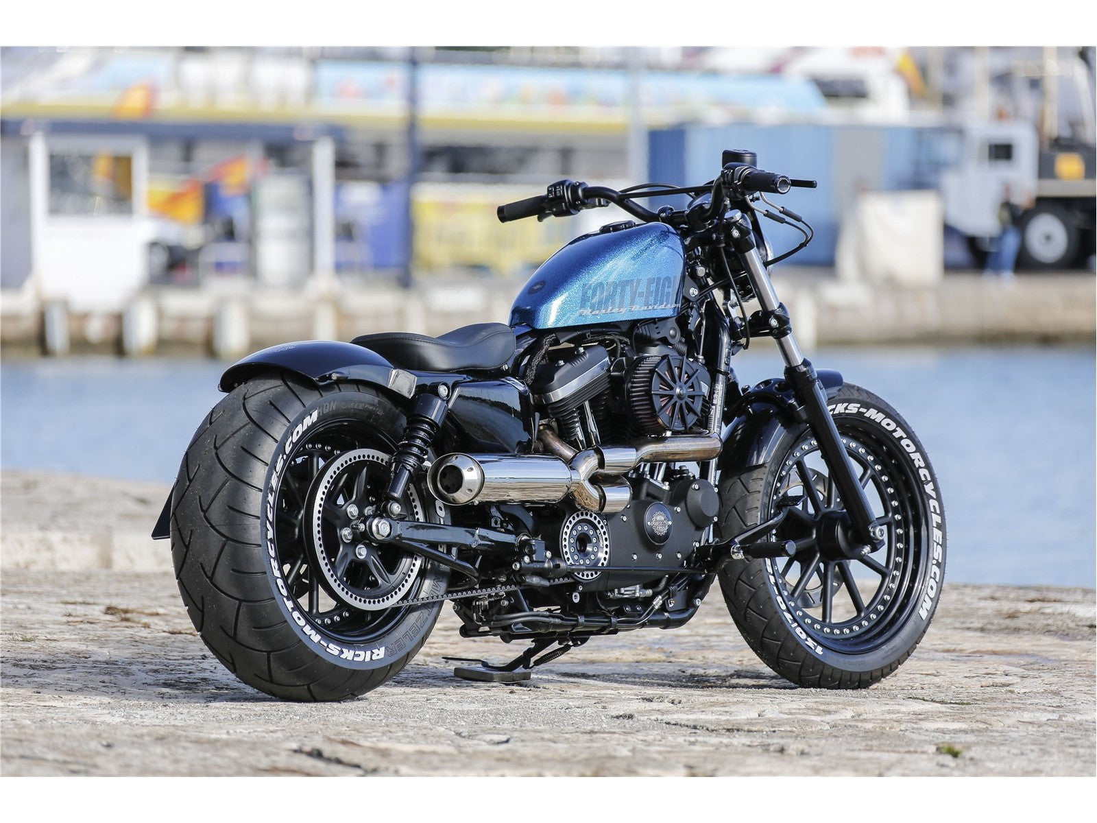 Basculante extendido Rick's 200 - Sportster 2014 en adelante 