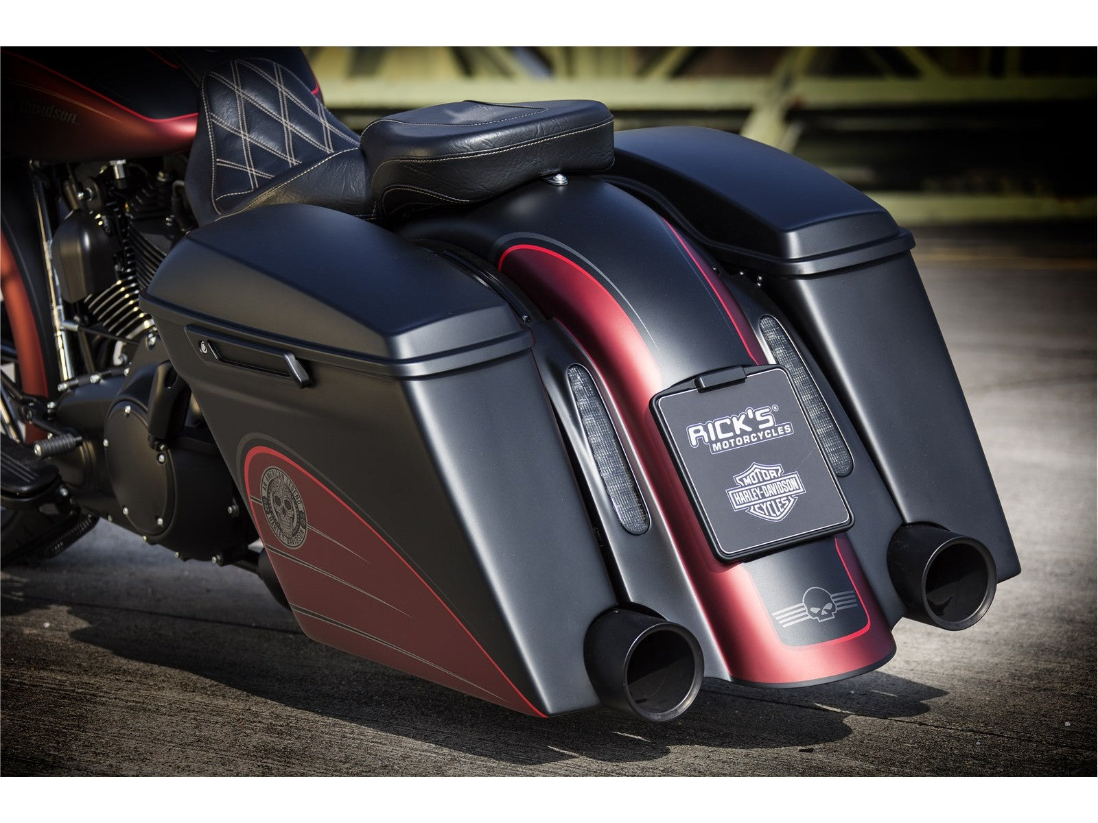 Rick's Hard Saddlebags - Touring 14-up